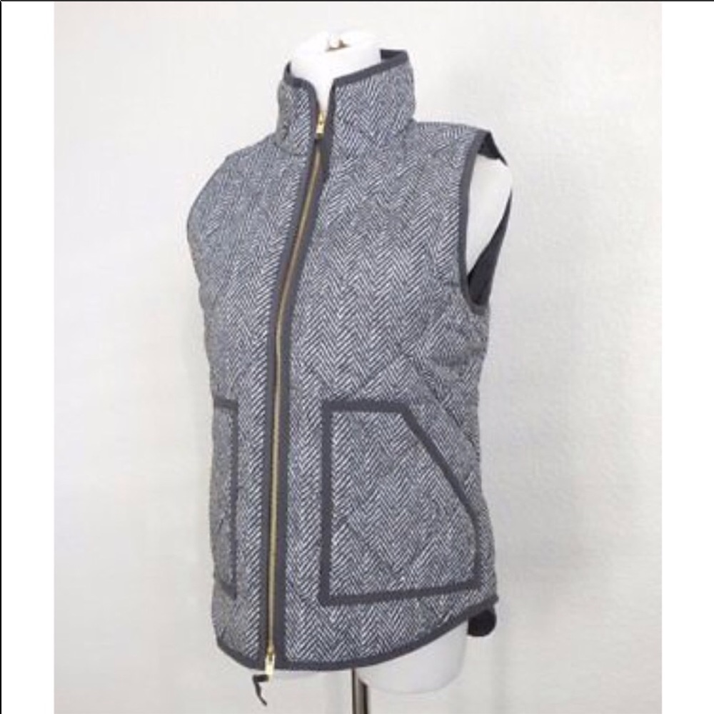 J.Crew Herringbone Vest - Picture 6 of 7